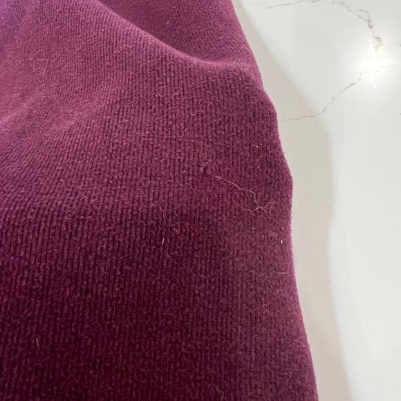 Polo Ralph Lauren Men’s Small Burgundy 1/4 Zip 100% cotton Sweater - Picture 11 of 12